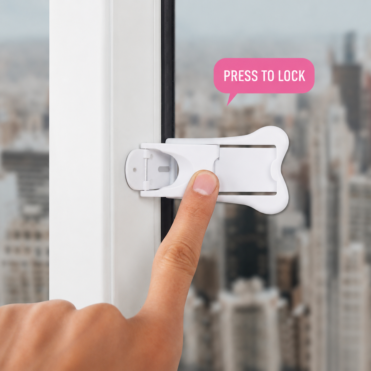 Child safety window lock