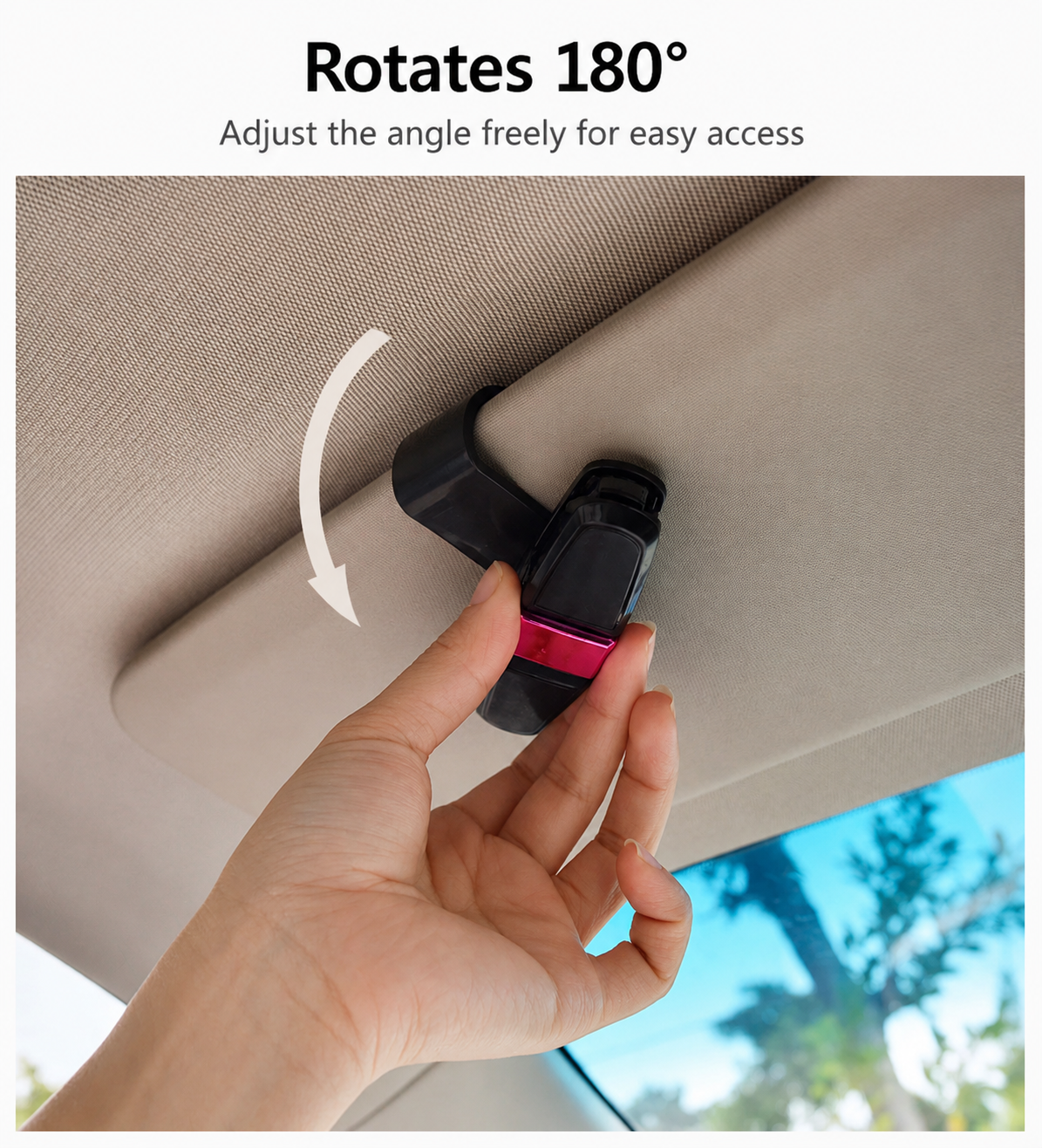 Car Visor Glasses Clip